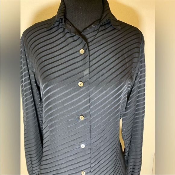 Vintage Silk Giorgio Beverly Hills Blouse - Picture 4 of 7